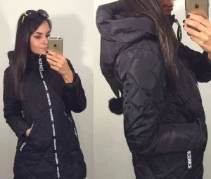 Лот: 8208590. Фото: 1. Пуховик Стеганный р.44. Верхняя одежда