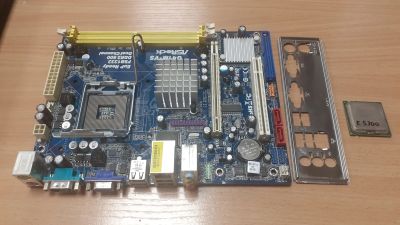 Лот: 25897414. Фото: 1. Материнская плата 775 AsRock G41m-VS... Материнские платы