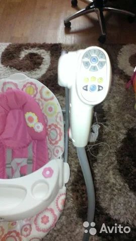 Лот: 7519732. Фото: 1. Электрокачели Graco lovin hug. Ходунки, прыгунки, качели