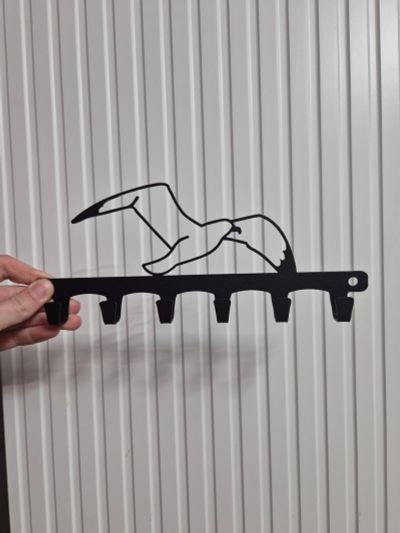 Лот: 25885097. Фото: 1. Новая ключница (6 крючков). Крючки, вешалки