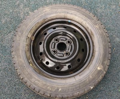 Лот: 16654116. Фото: 1. Зимние колеса 155/80R13 79Q, 4... Шины