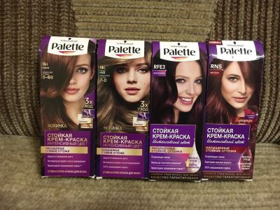 Лот: 11946833. Фото: 1. 4 новых краски для волос (много... Уход за волосами