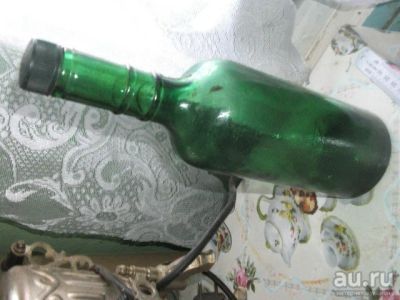 Лот: 18225115. Фото: 1. Бутылка зелёного стекла Ром Негро... Бутылки, пробки, этикетки