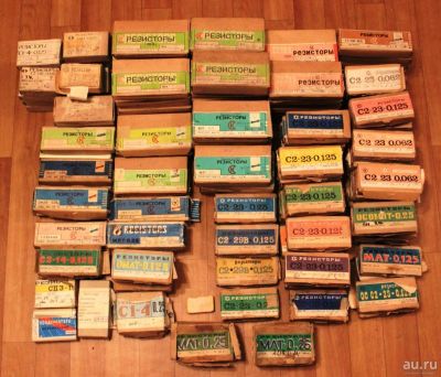 Лот: 11251623. Фото: 1. Резисторы коробка, почти не повторяются... Резисторы