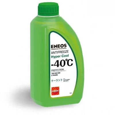Лот: 20855794. Фото: 1. Антифриз зеленый ENEOS Hyper Cool... Масла, жидкости