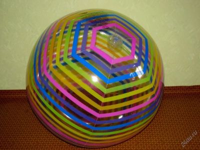 Лот: 92790. Фото: 1. Большой надувной мяч. Другое (спортивные товары)