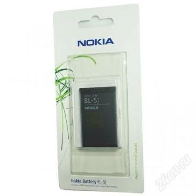Лот: 1698038. Фото: 1. Аккумулятор Nokia BL-5J (5228... Аккумуляторы