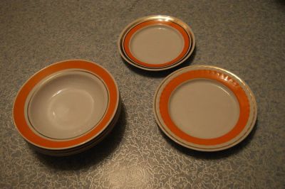 Лот: 3813041. Фото: 1. Набор тарелок 2. Тарелки, блюда, салатники