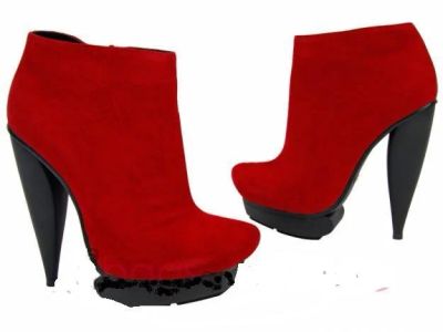 Лот: 10929844. Фото: 1. Ботинки Paolo Conte красная натур... Ботинки, полуботинки