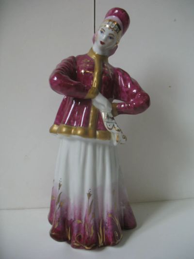 Лот: 15218790. Фото: 1. Лебедушка Девушка Танец Плясунья... Фарфор, керамика