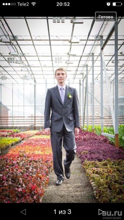 Лот: 9644778. Фото: 1. костюм мужской 48р. Костюмы классические, деловые