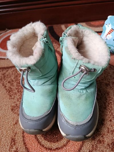 Лот: 25890182. Фото: 1. Сапоги зимние для девочки. Размер... Сапоги