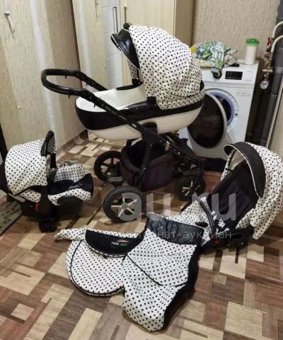 Лот: 25899160. Фото: 1. Коляска Verdi Pepe Eco 3 в 1. Коляски