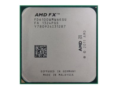 Лот: 11365507. Фото: 1. Процессор AMD FX-6100 (FD6100WMW6KGU... Процессоры