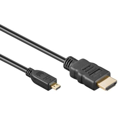 Лот: 4448575. Фото: 1. Кабель HDMI-microHDMI 1.8м m/m... Шлейфы, кабели, переходники
