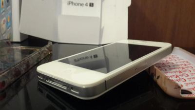 Лот: 4357660. Фото: 1. iPhone 4S 32Gb продажа\обмен на... Смартфоны