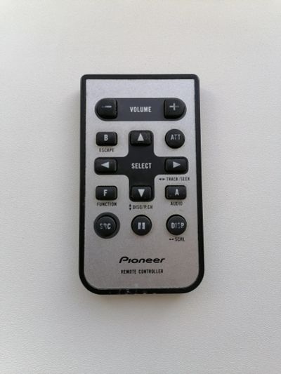 Лот: 16621013. Фото: 1. Пульт от магнитолы пионер. Пульты ДУ