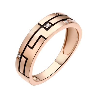 Лот: 23822859. Фото: 1. Кольцо из серебра с фианитами. Кольца, перстни