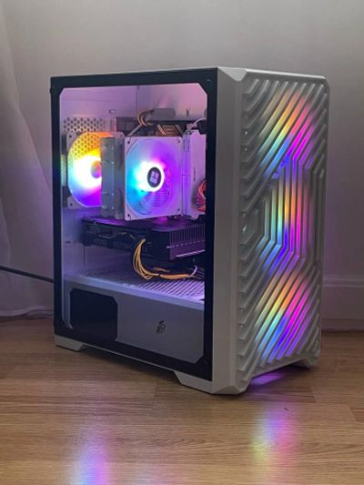 Лот: 19871404. Фото: 1. Игровой компьютер 2023 12100F... Компьютеры в сборе