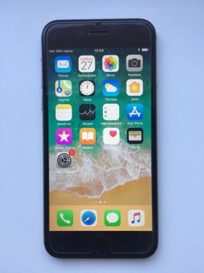 Лот: 10948209. Фото: 1. iPhone 6, 64GB Space Gray. Смартфоны