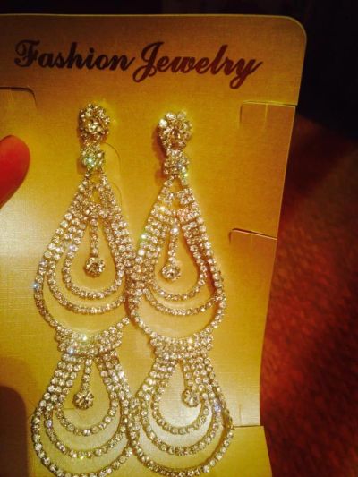 Лот: 5908423. Фото: 1. Серьги (бижутерия). Серьги, каффы