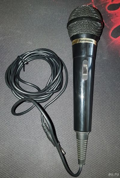 Лот: 17559332. Фото: 1. Динамический микрофон Panasonic... Студийные микрофоны, радиомикрофоны и радиосистемы
