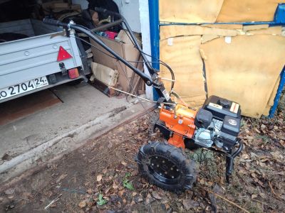 Лот: 25888782. Фото: 1. Мотоблок РЫСЬ МБ-8 ПРО. Культиваторы, мотоблоки