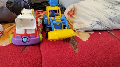 Лот: 21601031. Фото: 1. Трактор игрушка. Машины и техника