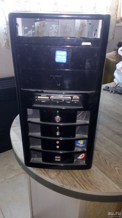 Лот: 18298877. Фото: 1. пк корпус с картридером. Корпуса, блоки питания