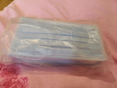 Лот: 15675479. Фото: 1. Маски медицинские трехслойные... Антисептики, защитные средства, медицинские маски