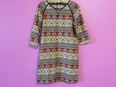 Лот: 5481967. Фото: 1. Платье 40-42 модный принт. Платья