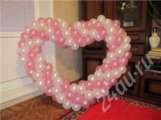 Лот: 494309. Фото: 1. Сердце из воздушных шаров. Разное