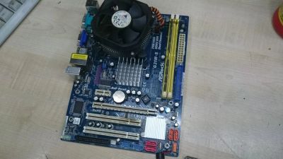 Лот: 8340017. Фото: 1. материнская плата ASRock G31M-S... Материнские платы