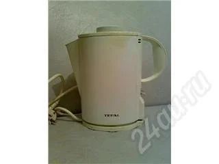 Лот: 249429. Фото: 1. Электрочайник Tefal для дачи с... Чайники, кофемашины, кулеры