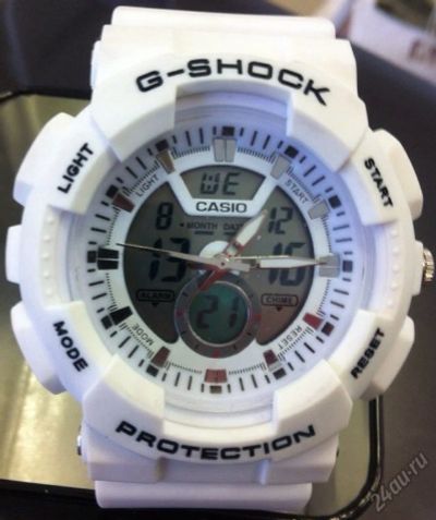 Лот: 5950332. Фото: 1. Часы Casio G-Shock Белые. Новые... Другие наручные часы
