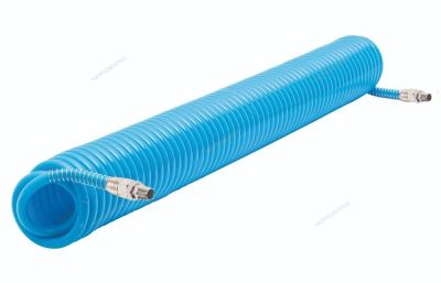 Лот: 13595381. Фото: 1. Шланг воздушный спиральный полиуретановый... Компрессоры автомобильные, шинные насосы