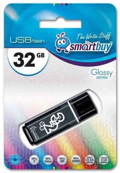 Лот: 1787338. Фото: 1. Usb Flash (Флешка) 32Gb SmartBuy... USB-флеш карты