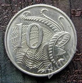 Лот: 367259. Фото: 1. Австралия, 10 центов, 1993 г... Австралия и Океания