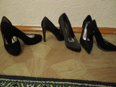 Лот: 5275392. Фото: 1. туфли черные..даром или обмен. Туфли