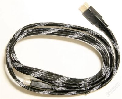 Лот: 1404557. Фото: 1. Кабель HDMI-HDMI плоский 1.5 м. Шлейфы, кабели, переходники
