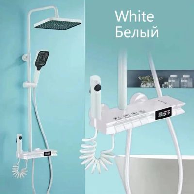 Лот: 25795942. Фото: 1. СМЕСИТЕЛЬ ДЛЯ ВАННОЙ С ТРОПИЧЕСКИМ... Смесители