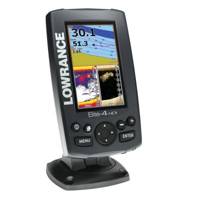 Лот: 3991540. Фото: 1. Lowrance Elite-4 HDI 83/200 455... Эхолоты