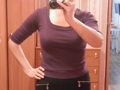 Лот: 3224903. Фото: 1. Кофточка-футболочка. Футболки, топы и майки