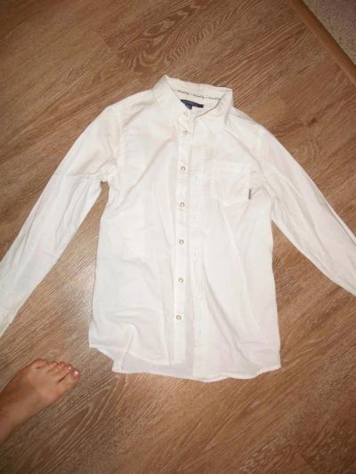 Лот: 3123230. Фото: 1. Модная рубашка белая мальч.Reserved... Рубашки, блузки, водолазки