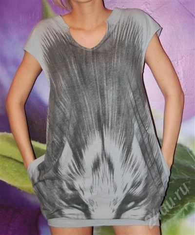 Лот: 643187. Фото: 1. туника-платье кошка:). Платья