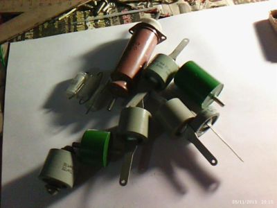 Лот: 3363262. Фото: 1. 11шт высоковольтных конденсаторов... Конденсаторы