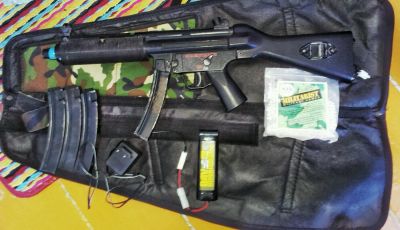 Лот: 5724786. Фото: 1. Tokio Marui HK MP5 SD 6 (AEG). Пейнтбол, страйкбол