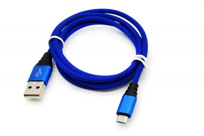 Лот: 11564918. Фото: 1. Кабель USB - Micro USB нейлоновая... Дата-кабели, переходники