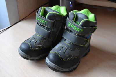 Лот: 9432226. Фото: 1. Ботиночки утепленные 23р. Ботинки