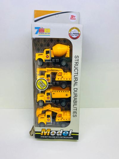 Лот: 25888452. Фото: 1. Набор машинок строительная техника... Машины и техника